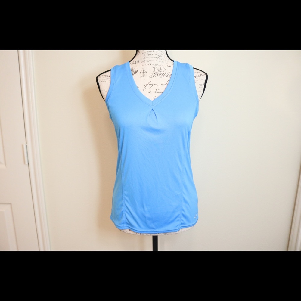 New champion v neck workout run Active tank top